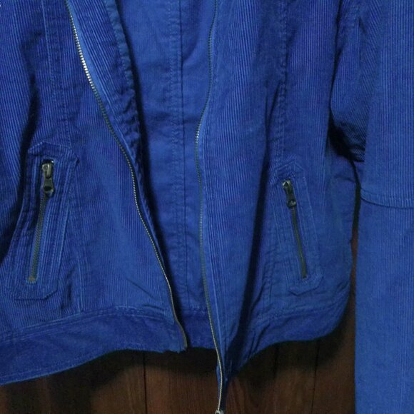 Steve and Barry's Blue Corduroy jacket - Picture 2 of 6
